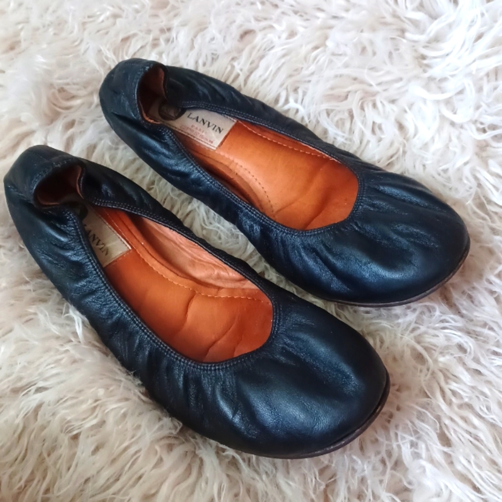 Lanvin  leather flats